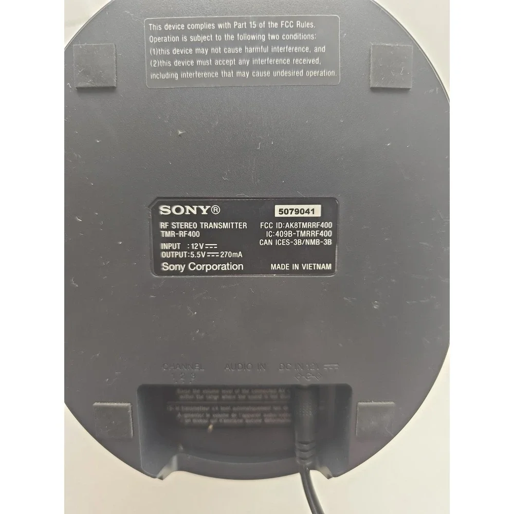 Sony rf400 wireless
